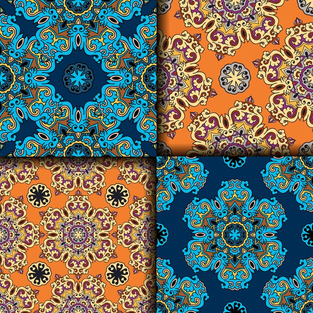 collection de motifs géométriques