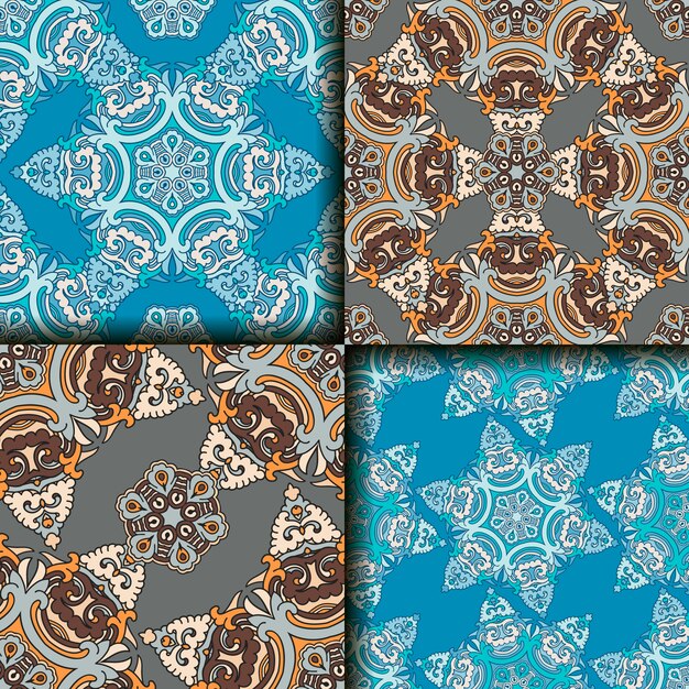 collection de motifs géométriques