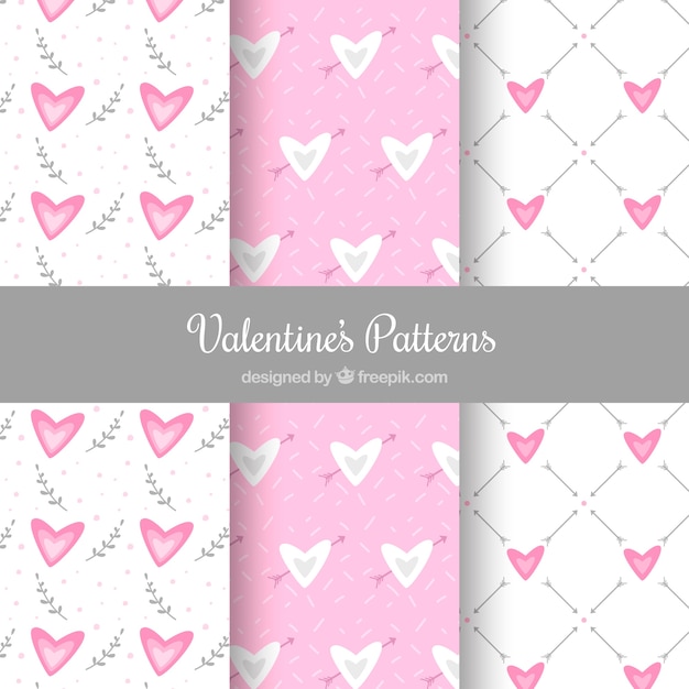 Collection De Motifs De Plat Saint Valentin