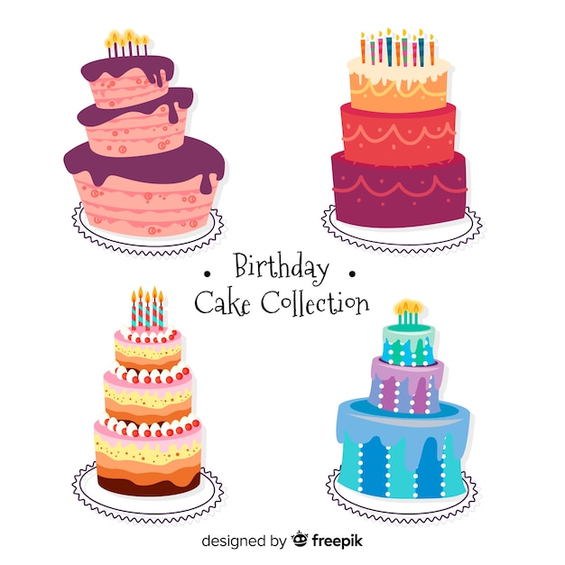 Collection originale de gâteaux d anniversaire