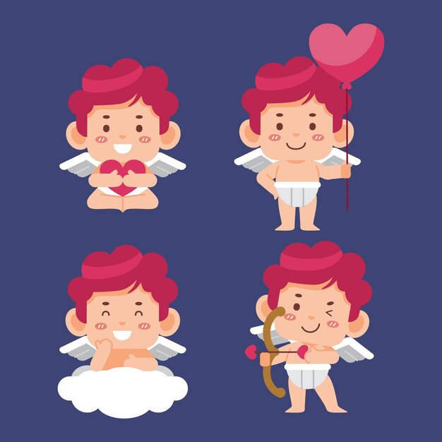 Collection De Personnages Cupidon