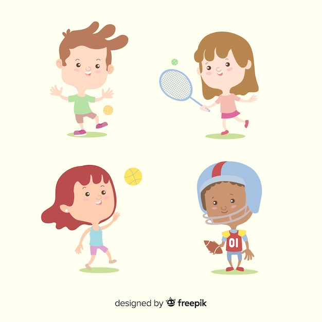 Collection De Personnages Pour Enfants