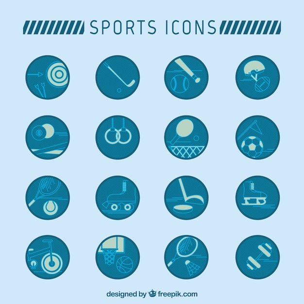 Collection De Plat Icon Sport