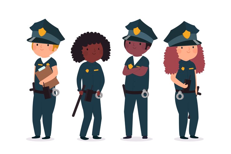 Vecteur gratuit collection de police