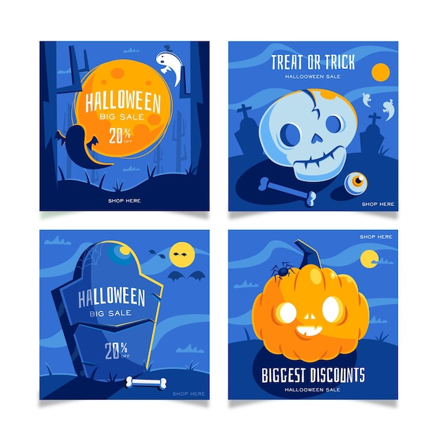 Collection De Post Instagram Halloween