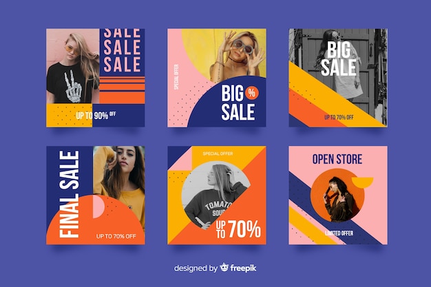 Collection de post Instagram Instagram