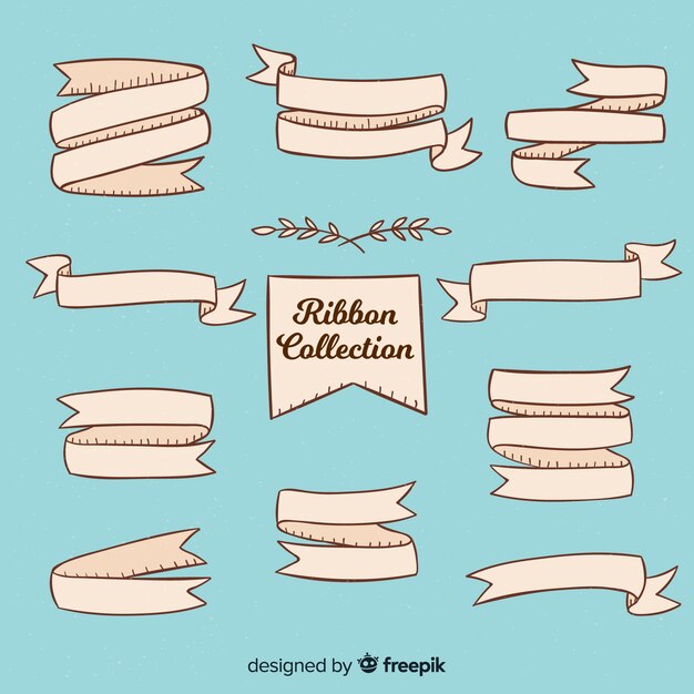 Collection de rubans vintage
