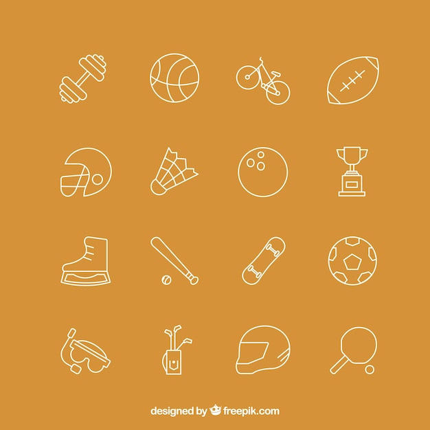 Collection Sport Icons