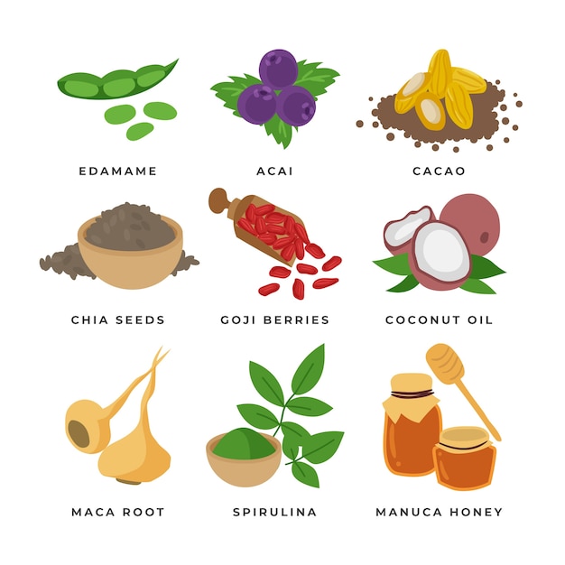 Collection de superaliments