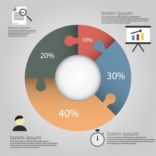 Coloré Modèle Infographique