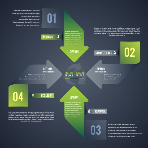 Coloré Modèle Infographique