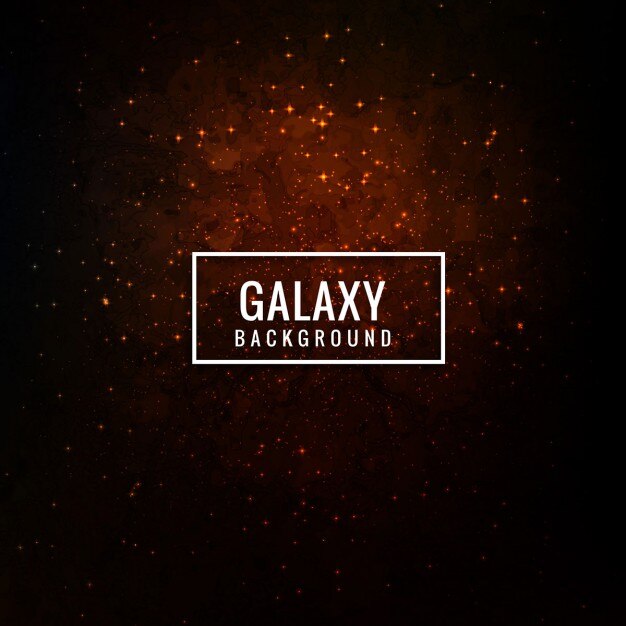 Vecteur gratuit colorful galaxie