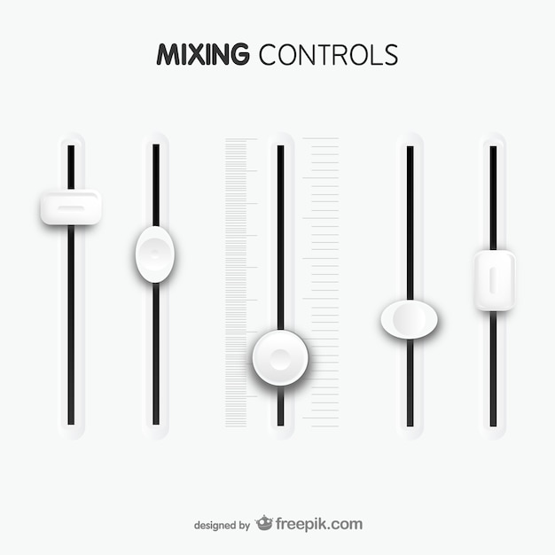 Commandes de mixage modèle