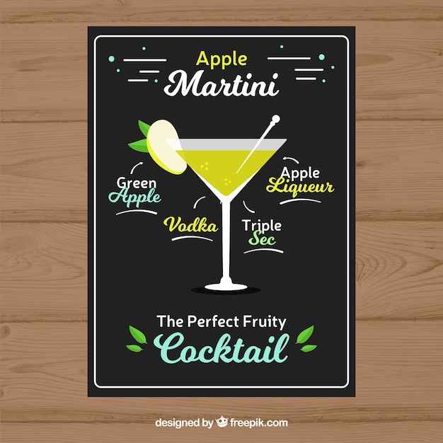 Comment Faire Un Martini Avec De La Pomme