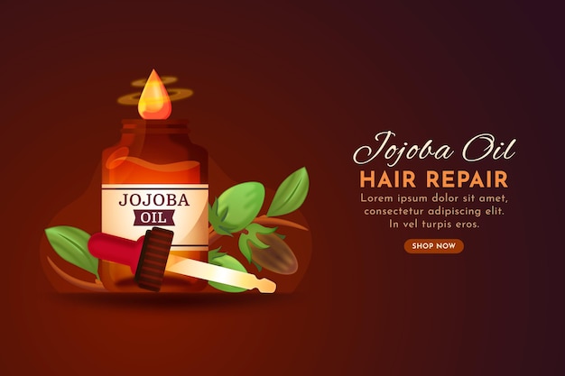 Commercialisation d'huile de jojoba réaliste