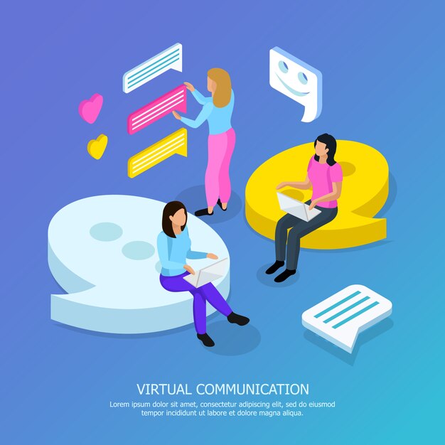 Communication Virtuelle Isométrique