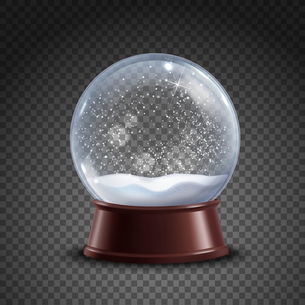 Composition de globe de neige