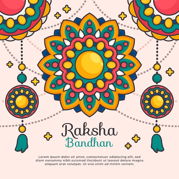 Concept De Bandhan Plat Raksha