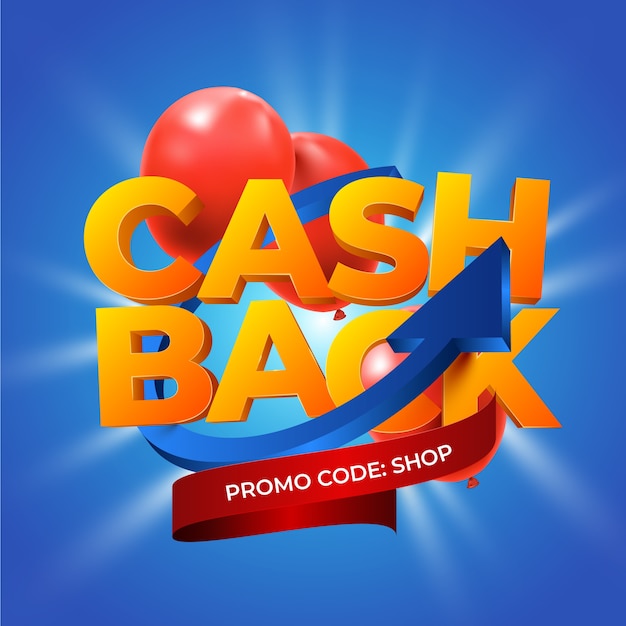 Concept De Cashback Avec Code Promo