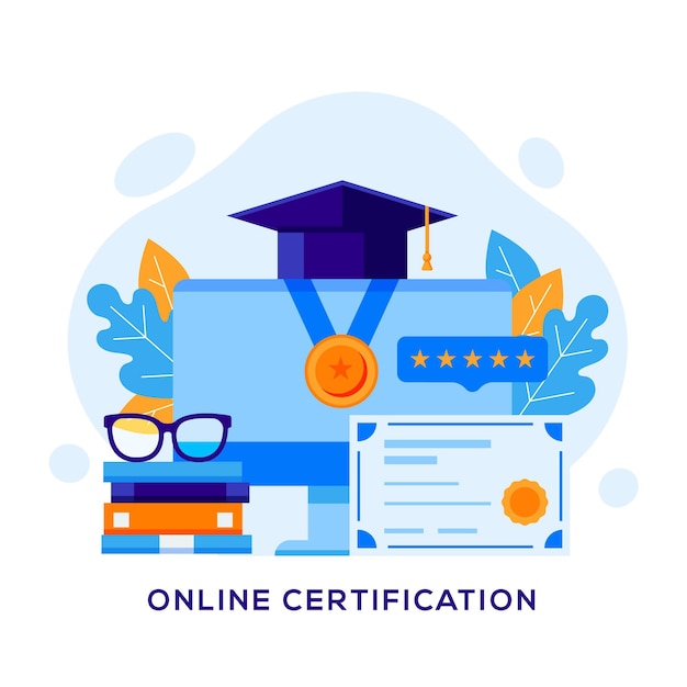 Concept De Certification En Ligne