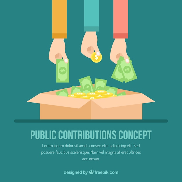 Concept De Contributions Publiques