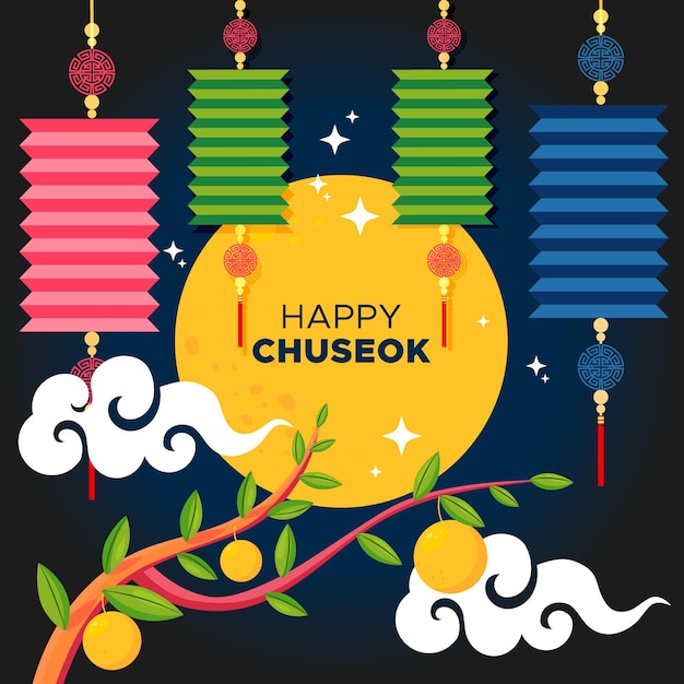 Concept De Design Plat Chuseok