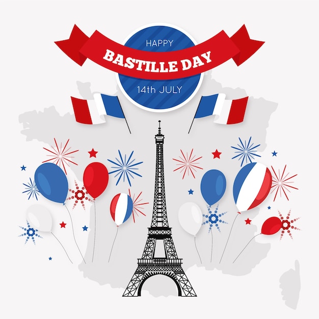 Concept Du Jour De La Bastille