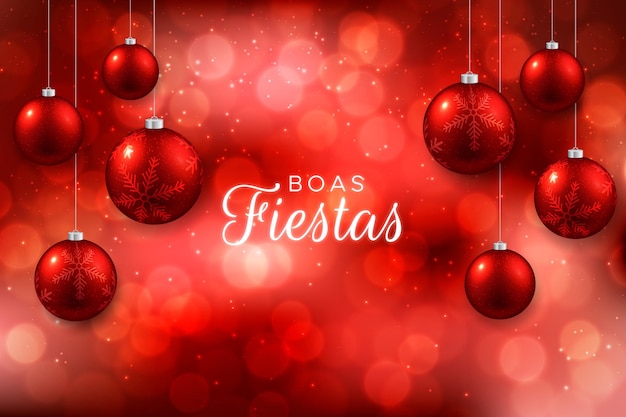 Concept de festas boas floue