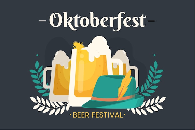 Concept De Festival Plat Oktoberfest