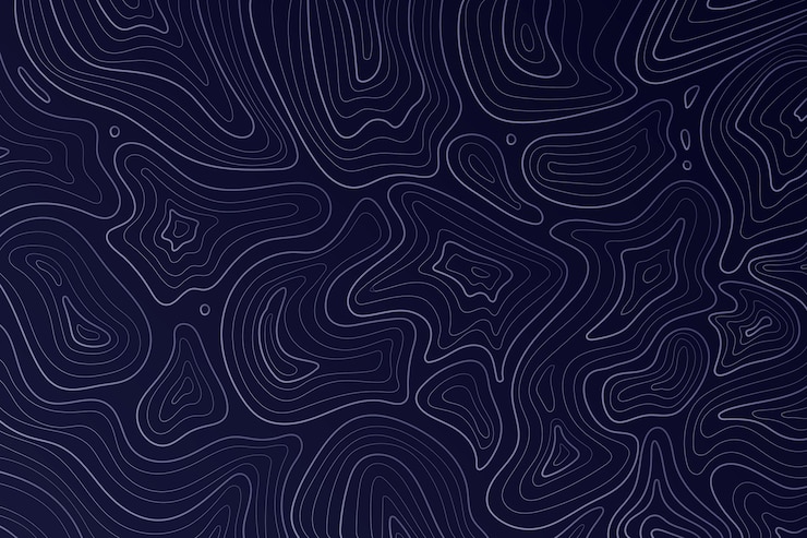 Vecteur gratuit concept de fond de carte topographique