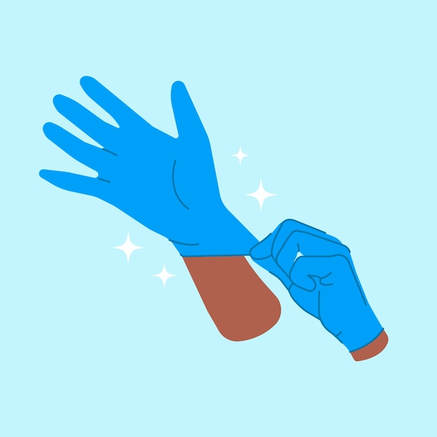 Concept de gants de protection