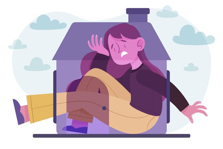 Vecteur gratuit concept d'illustration de la fièvre des cabines