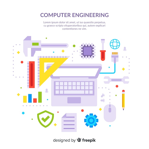 Concept D'ingénierie Informatique Plat