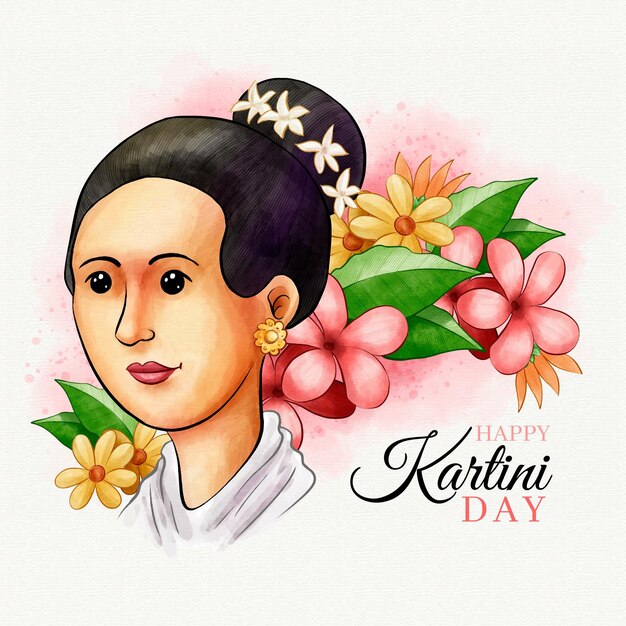 Concept de la journée Kartini