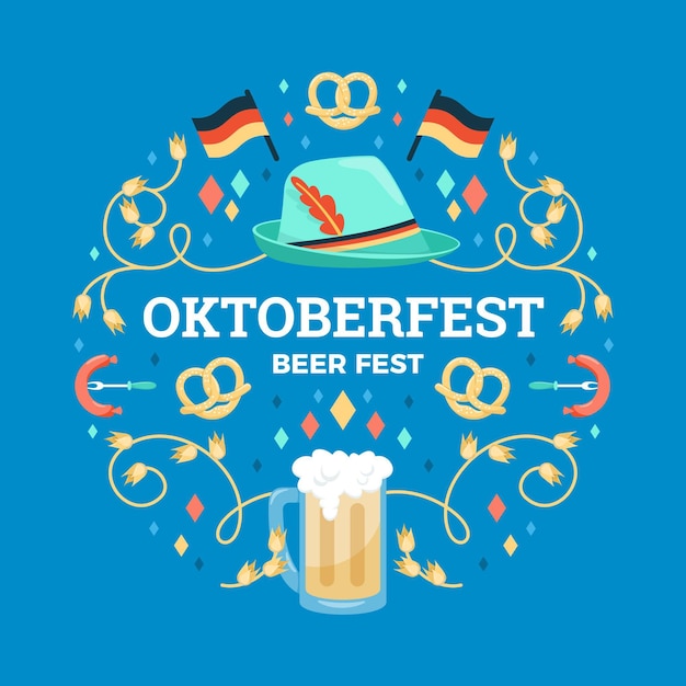 Concept Oktoberfest Design Plat