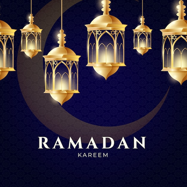 Vecteur gratuit concept de ramadan réaliste