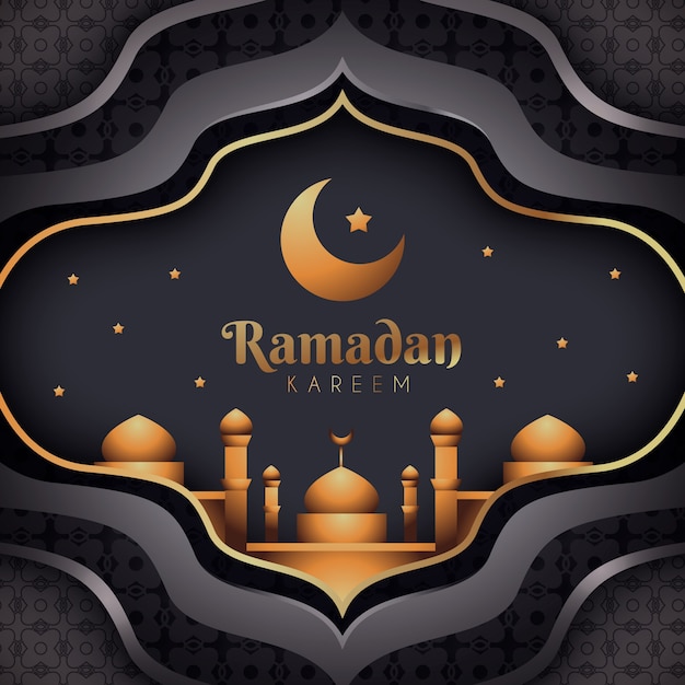 Vecteur gratuit concept de ramadan réaliste