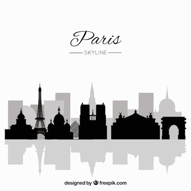 Concept De Skyline De Paris