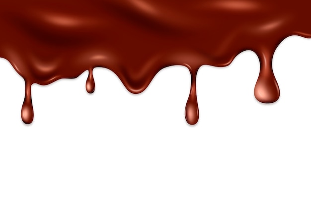 Conception d'arrière-plan de dessus au chocolat