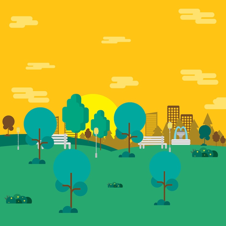 Vecteur gratuit conception d'arrière-plan de la ville