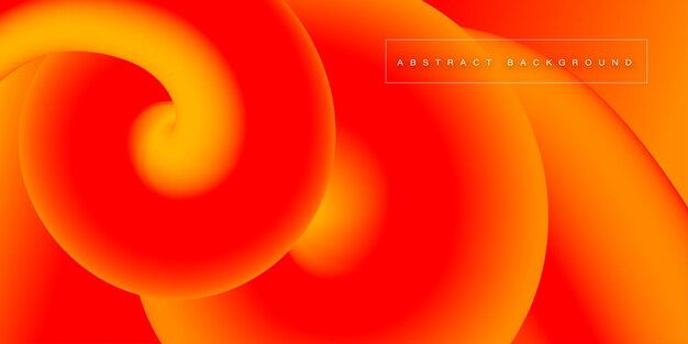 Conception de bannière de fond d'effet 3D de couleur néon fluide abstrait polyvalent