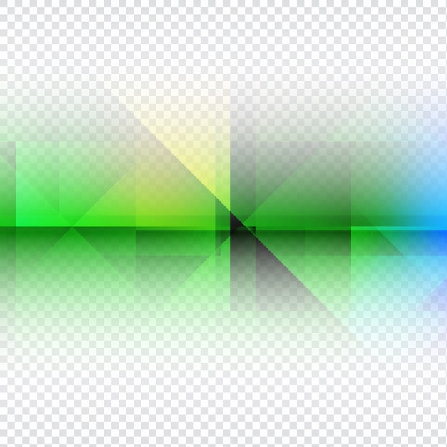 Vecteur gratuit conception colorée d'arrière-plan transparent polygonale