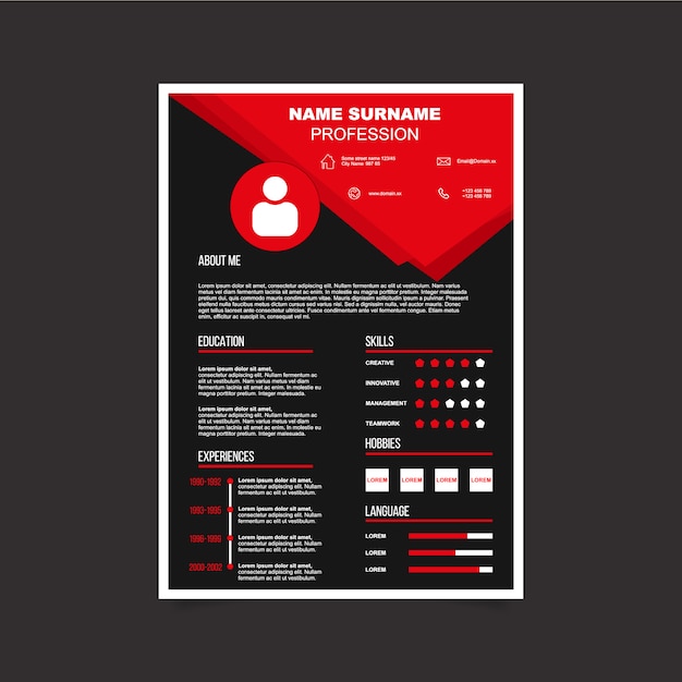 Conception Du Modèle De Cv