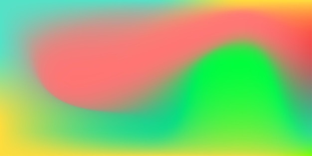Conception de fond d'effet 3D de couleur néon fluide abstraite polyvalente