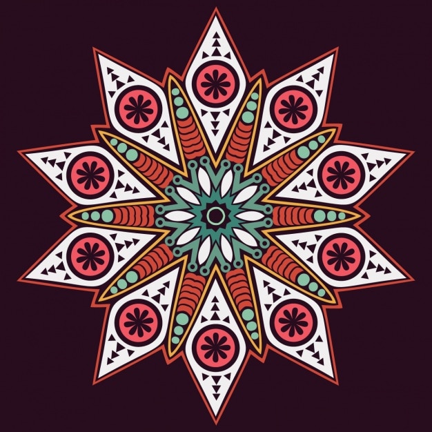 Conception De Fond Mandala