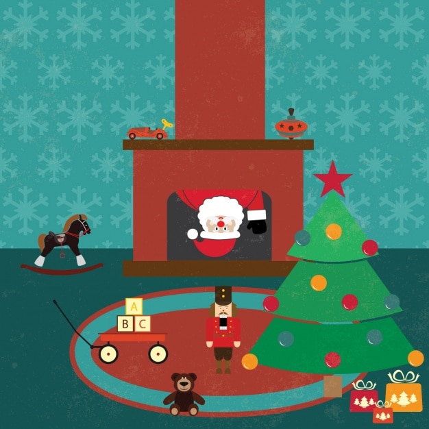 conception de fond de Noël