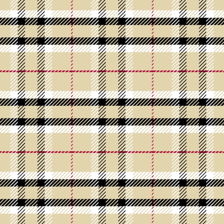 Vecteur gratuit conception de fond de style plaid décoratif