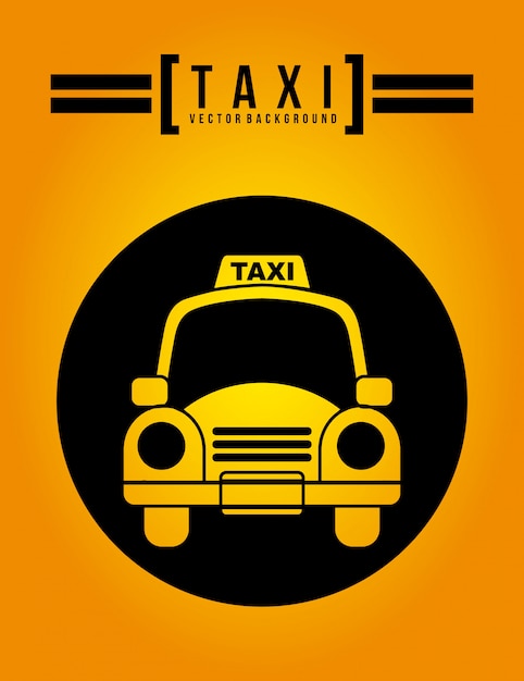 Vecteur gratuit conception graphique de taxi