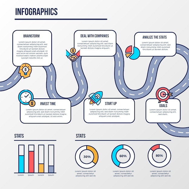 Conception Infographique De La Chronologie