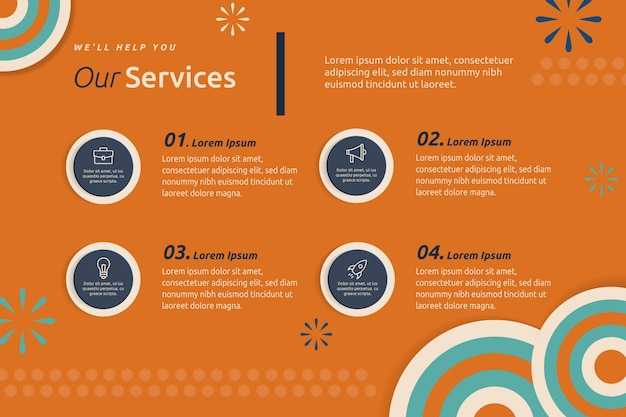 Conception Infographique De Nos Services